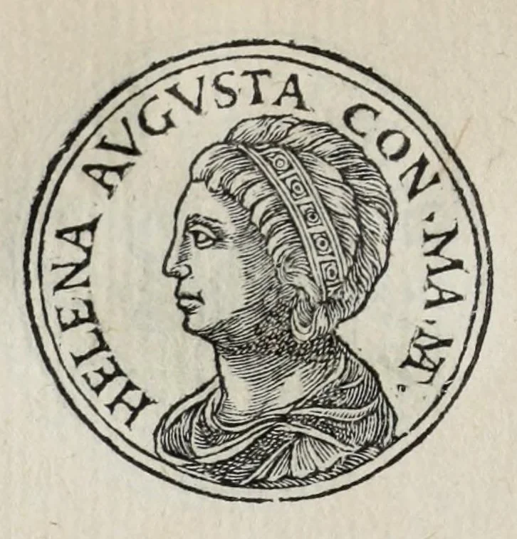 An illustration from Prima[-seconda] parte del Prontvario de le medaglie de piv illvstri & fulgenti huomini & donne : dal principio del mondo insino al presente tempo, con le lor vite in compendio raccolte, 1553, leaf 268