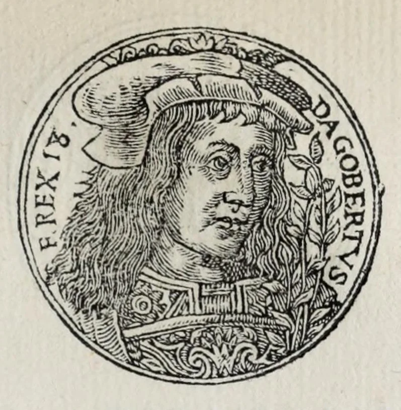 An illustration from Prima[-seconda] parte del Prontvario de le medaglie de piv illvstri & fulgenti huomini & donne : dal principio del mondo insino al presente tempo, con le lor vite in compendio raccolte, 1553, leaf 305