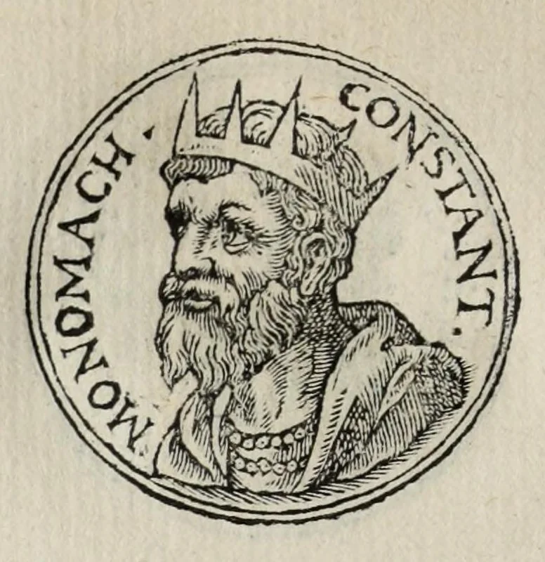 An illustration from Prima[-seconda] parte del Prontvario de le medaglie de piv illvstri & fulgenti huomini & donne : dal principio del mondo insino al presente tempo, con le lor vite in compendio raccolte, 1553, leaf 342