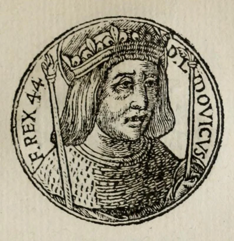 An illustration from Prima[-seconda] parte del Prontvario de le medaglie de piv illvstri & fulgenti huomini & donne : dal principio del mondo insino al presente tempo, con le lor vite in compendio raccolte, 1553, leaf 363