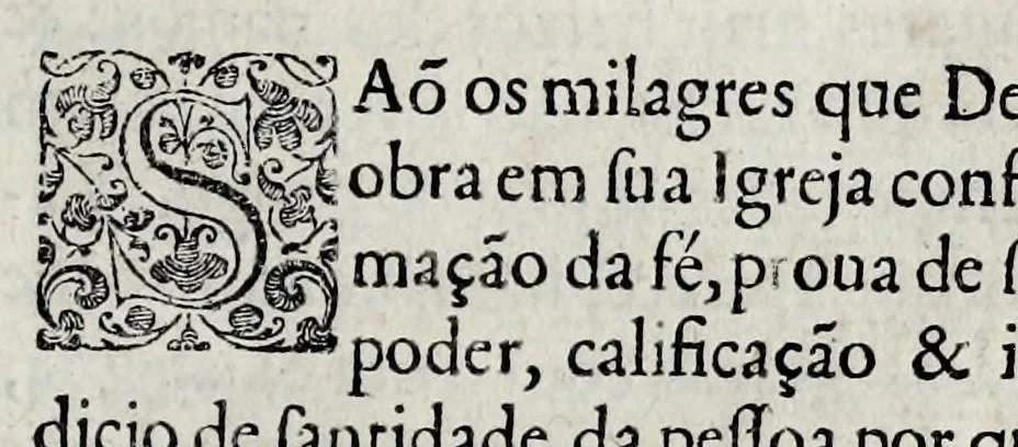 An illustration from Primeira[-quarta] parte da historia de S. Domingos : particular do reino e conquistas de Portugal, 1623, leaf 541