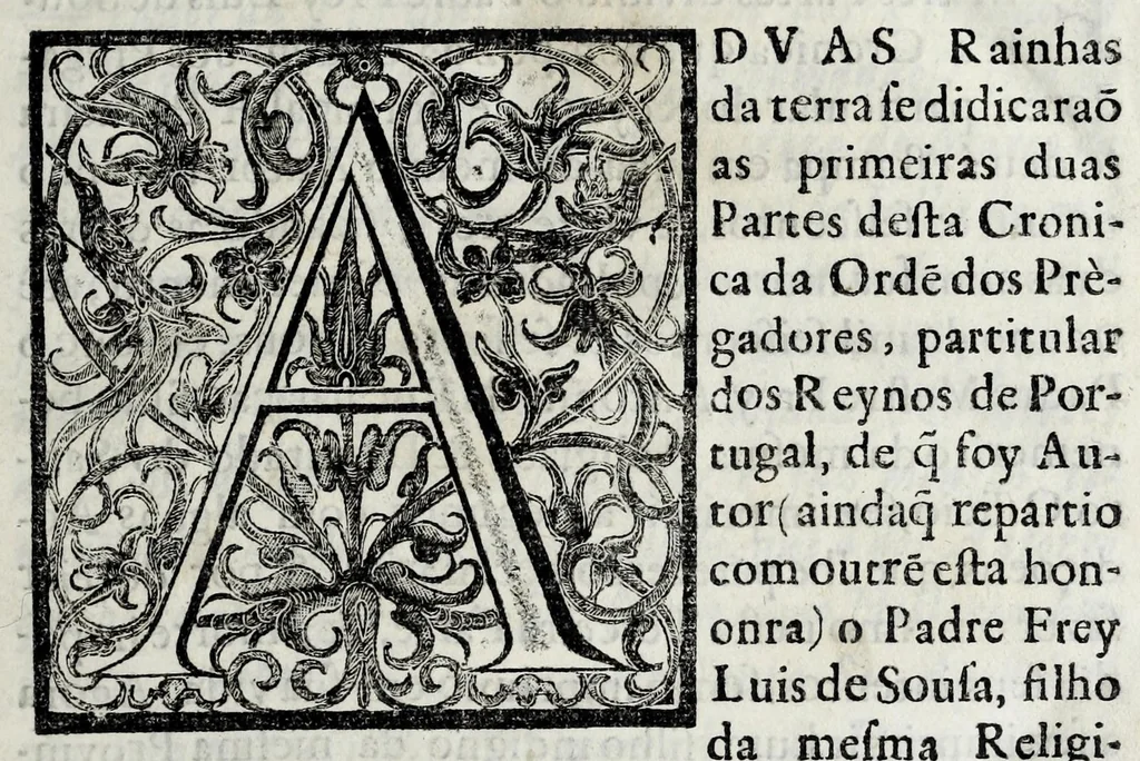 An illustration from Primeira[-quarta] parte da historia de S. Domingos : particular do reino e conquistas de Portugal, 1623, leaf 9
