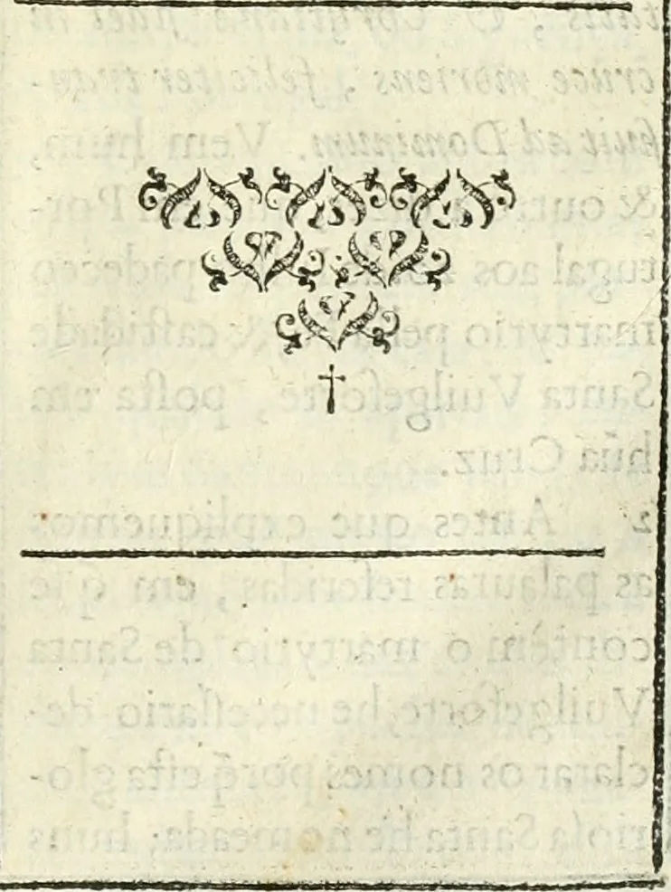 An illustration from Primeira[-segunda] parte da Historia ecclesiastica dos arcebispos de Braga, e dos santos, e varoes illustres, que florecerão neste arcebispado, 1634, leaf 132
