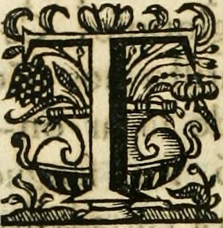 An illustration from Primeira[-segunda] parte da Historia ecclesiastica dos arcebispos de Braga, e dos santos, e varoes illustres, que florecerão neste arcebispado, 1634, leaf 411