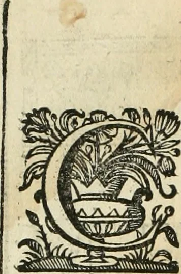 An illustration from Primeira[-segunda] parte da Historia ecclesiastica dos arcebispos de Braga, e dos santos, e varoes illustres, que florecerão neste arcebispado, 1634, leaf 9