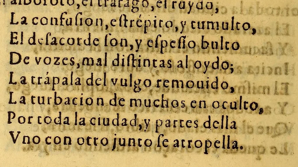 An illustration from Primera parte de Arauco domado, compuesto por el licenciado Pedro de Oña. .., 1596, leaf 658