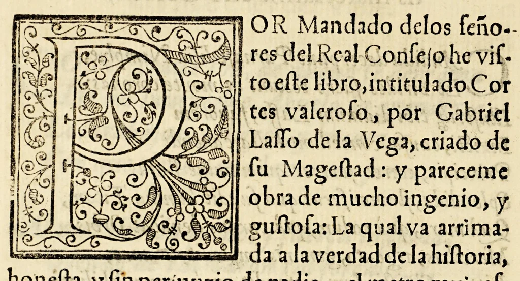An illustration from Primera parte de Cortés Valeroso, y Mexicana, de Gabriel Lasso de la Vega ., 1588, leaf 18