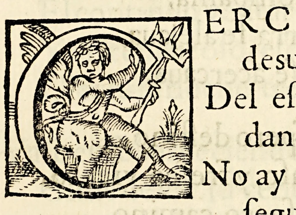 An illustration from Primera parte de Cortés Valeroso, y Mexicana, de Gabriel Lasso de la Vega ., 1588, leaf 51