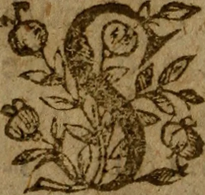 An illustration from Primera parte de Gvzman de Alfarache,, 1600, leaf 15
