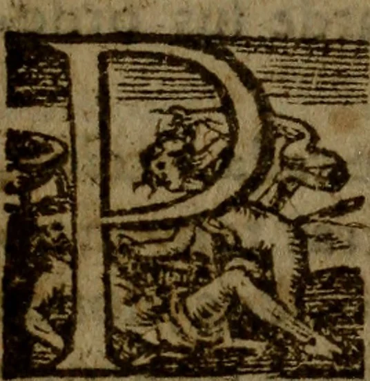An illustration from Primera parte de Gvzman de Alfarache,, 1600, leaf 428