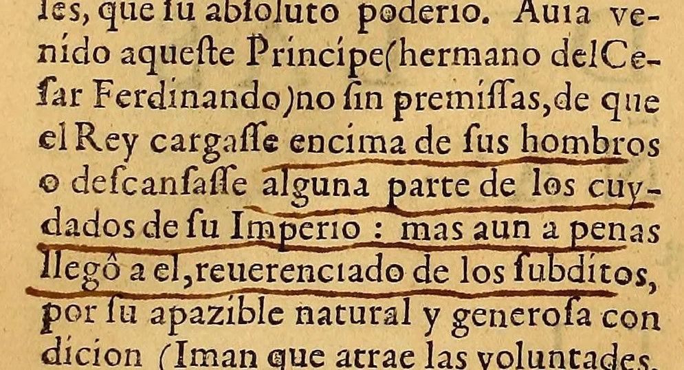 An illustration from Primera parte de la historia de d. Felippe el IIII. rey de las Españas, 1631, leaf 474