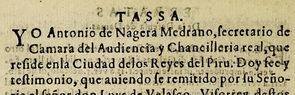 An illustration from Primera parte de la miscelanea austral de don Diego D'Avalos y Figueroa, en varios coloquios. Interlocutores, Delio, y Cilena. Con la Defensa de damas., 1602, leaf 14