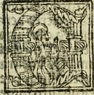 An illustration from Primera parte de las Cronicas de la orden de los frayles menores del seraphico padre Sant Francisco, instituydor y primero ministro general, que se puede llamar vitas patrum de los menores .., 1563, leaf 235