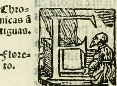 An illustration from Primera parte de las Cronicas de la orden de los frayles menores del seraphico padre Sant Francisco, instituydor y primero ministro general, que se puede llamar vitas patrum de los menores .., 1563, leaf 311