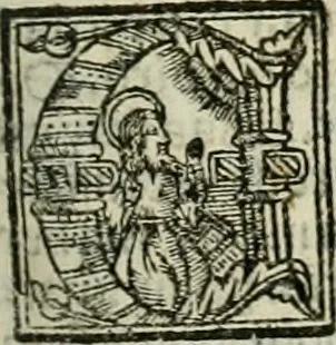 An illustration from Primera parte de las Cronicas de la orden de los frayles menores del seraphico padre Sant Francisco, instituydor y primero ministro general, que se puede llamar vitas patrum de los menores .., 1563, leaf 320