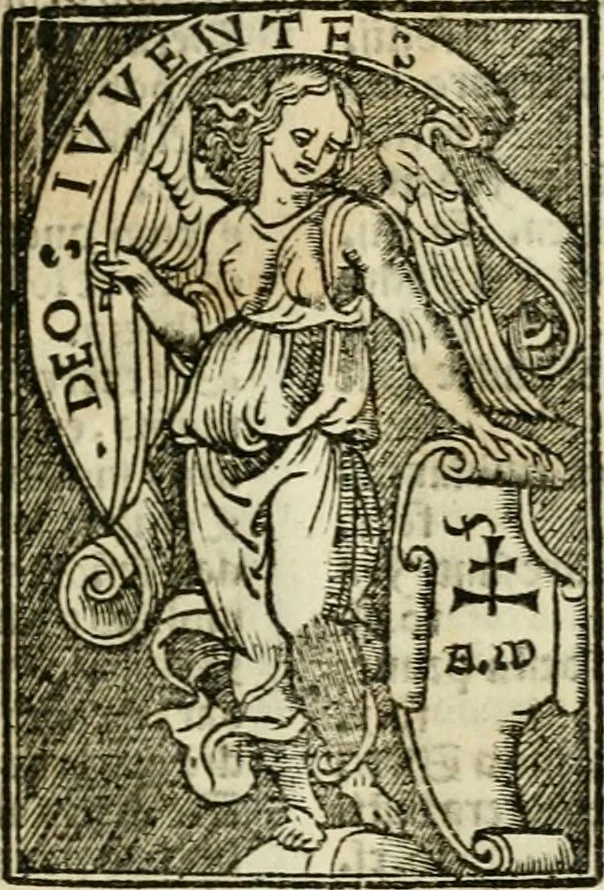 An illustration from Primera parte de las Cronicas de la orden de los frayles menores del seraphico padre Sant Francisco, instituydor y primero ministro general, que se puede llamar vitas patrum de los menores .., 1563, leaf 442