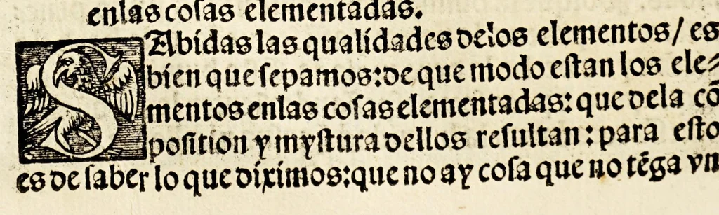 An illustration from Primera parte de las diferencias de libros q[ue] ay en el vniuerso., 1540, leaf 116