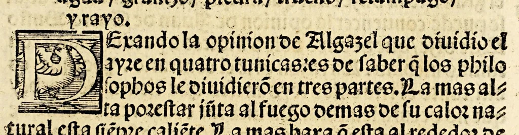 An illustration from Primera parte de las diferencias de libros q[ue] ay en el vniuerso., 1540, leaf 183