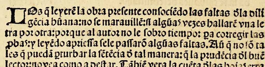 An illustration from Primera parte de las diferencias de libros q[ue] ay en el vniuerso., 1540, leaf 20