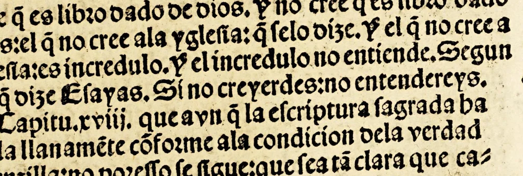 An illustration from Primera parte de las diferencias de libros q[ue] ay en el vniuerso., 1540, leaf 473
