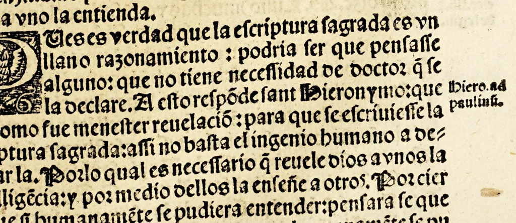 An illustration from Primera parte de las diferencias de libros q[ue] ay en el vniuerso., 1540, leaf 473