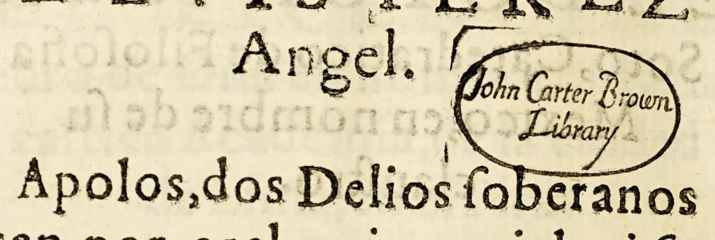 An illustration from Primera parte del Parnaso Antartico, de obras amatorias : Con las. 21. epistolas de Ouidio, i el in Ibin, en tercetos. Por Diego Mexia ., 1608, leaf 16