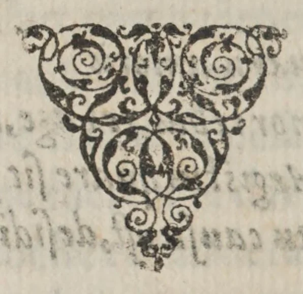 An illustration from Primera parte del Parnaso antartico, de obras amatorias : con las 23 epistolas de Ovidio, selin Ibin [i.e. i el Ibis], en tercetos, 1608, leaf 412