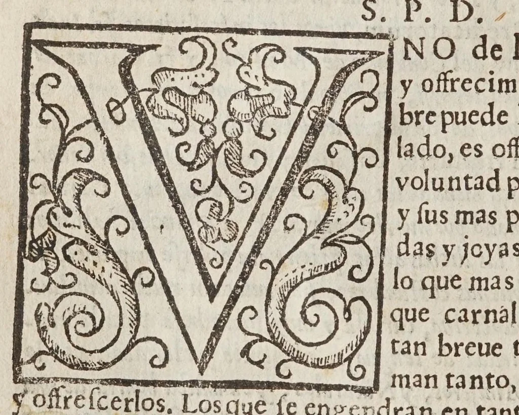 An illustration from Primera parte del sermonario del tiempo de todo el año, duplicado, en lengua mexicana, 1614, leaf 12