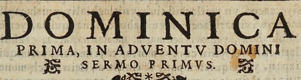 An illustration from Primera parte del sermonario del tiempo de todo el año, duplicado, en lengua mexicana, 1614, leaf 21