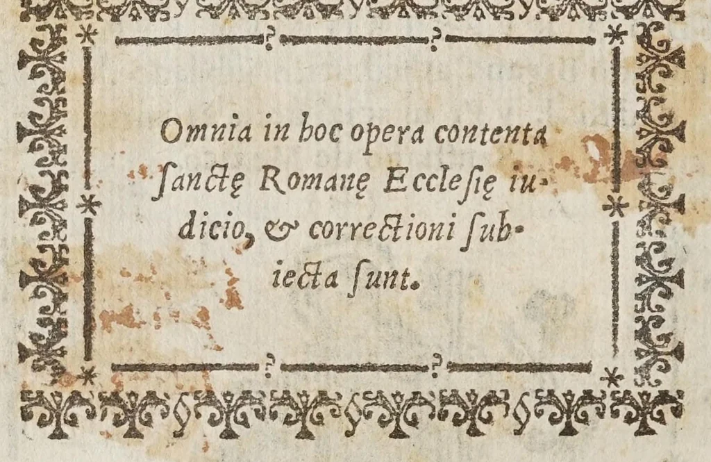 An illustration from Primera parte del sermonario del tiempo de todo el año, duplicado, en lengua mexicana, 1614, leaf 6