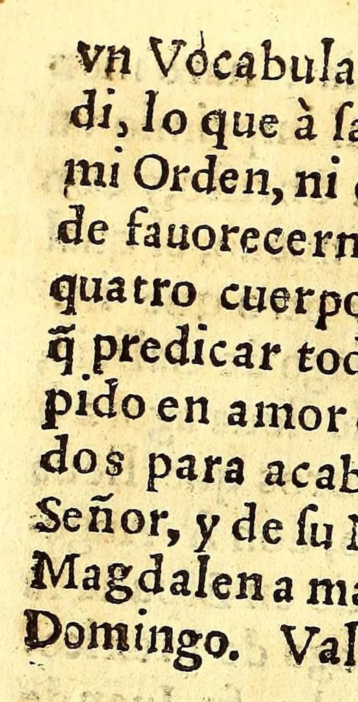 An illustration from Primera parte del sermonario del tiempo de todo el año, duplicado, en lengua mexicana., 1614, leaf 18