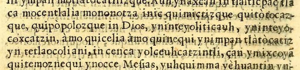 An illustration from Primera parte del sermonario del tiempo de todo el año, duplicado, en lengua mexicana., 1614, leaf 70