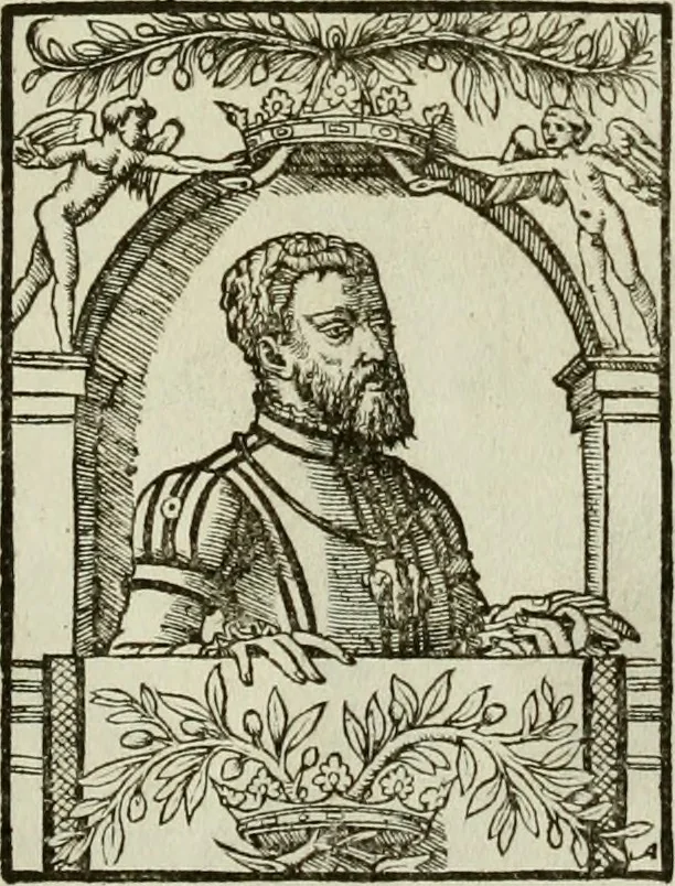 An illustration from Primera[-segunda] decada de las guerras de Flandes ..., 1681, leaf 10
