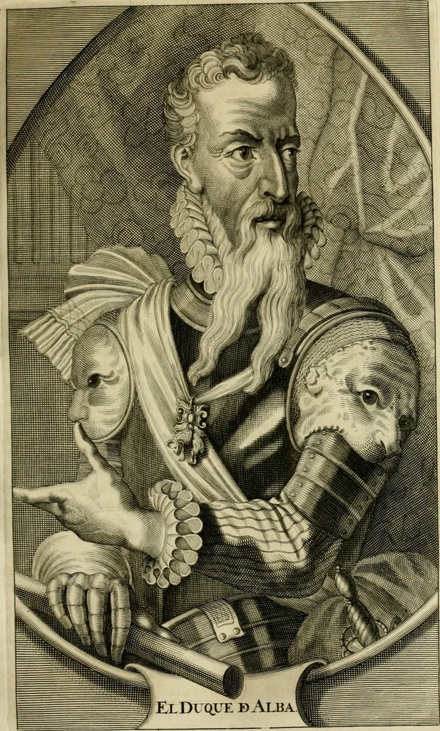 An illustration from Primera[-segunda] decada de las guerras de Flandes ..., 1681, leaf 334