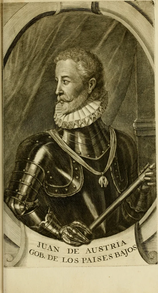 An illustration from Primera[-segunda] decada de las guerras de Flandes ..., 1681, leaf 454