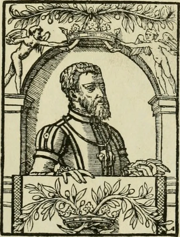 An illustration from Primera[-segunda] decada de las guerras de Flandes ..., 1681, leaf 10