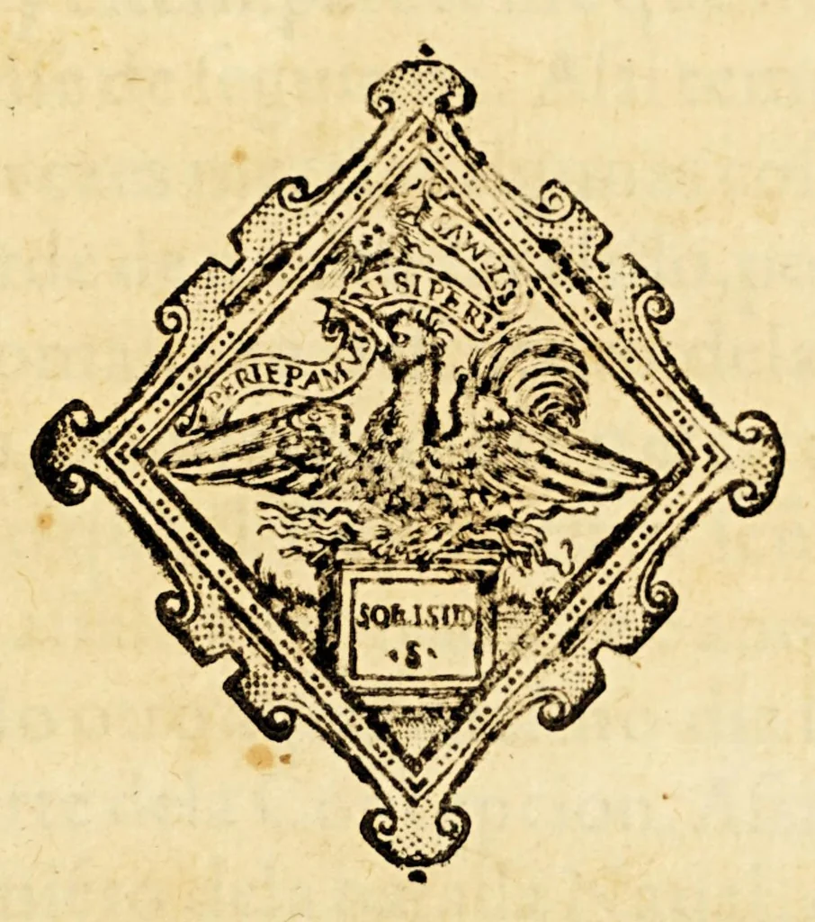 An illustration from Primera y segunda parte dela Araucana, de don Alonso de Ercilla y Çuñiga ., 1578, leaf 413