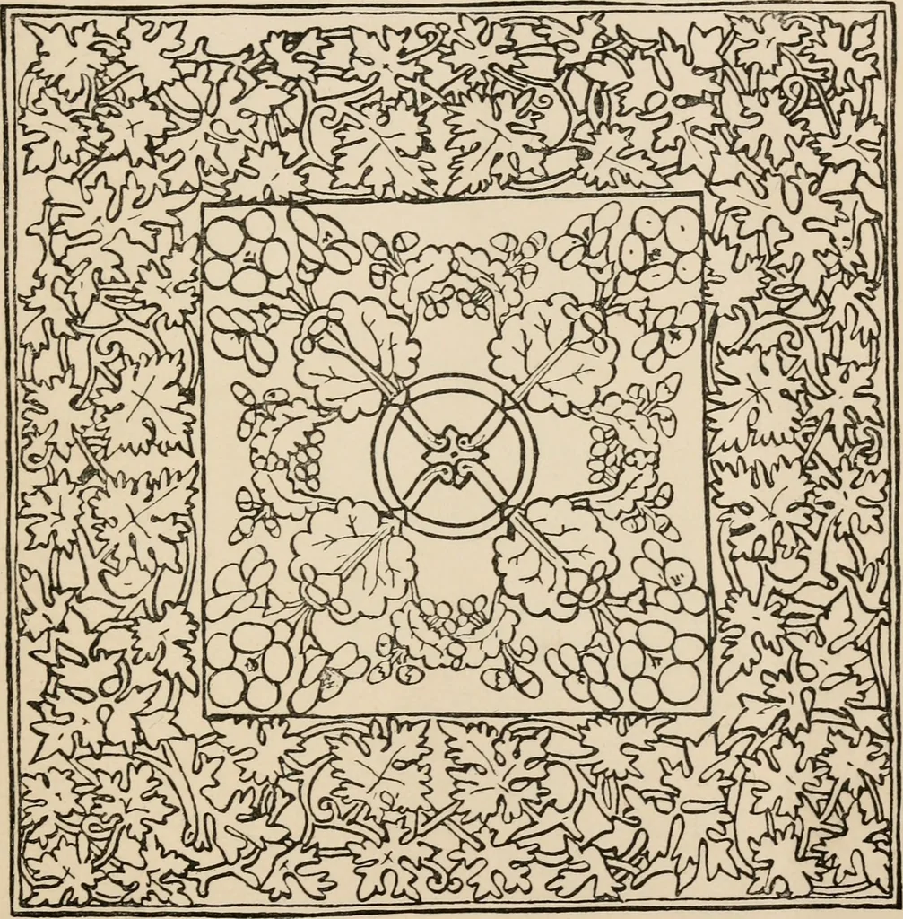 An illustration from Primer of design, 1878, leaf 106