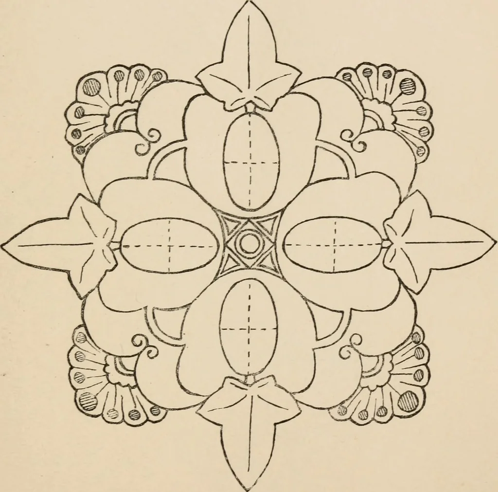 An illustration from Primer of design, 1878, leaf 110