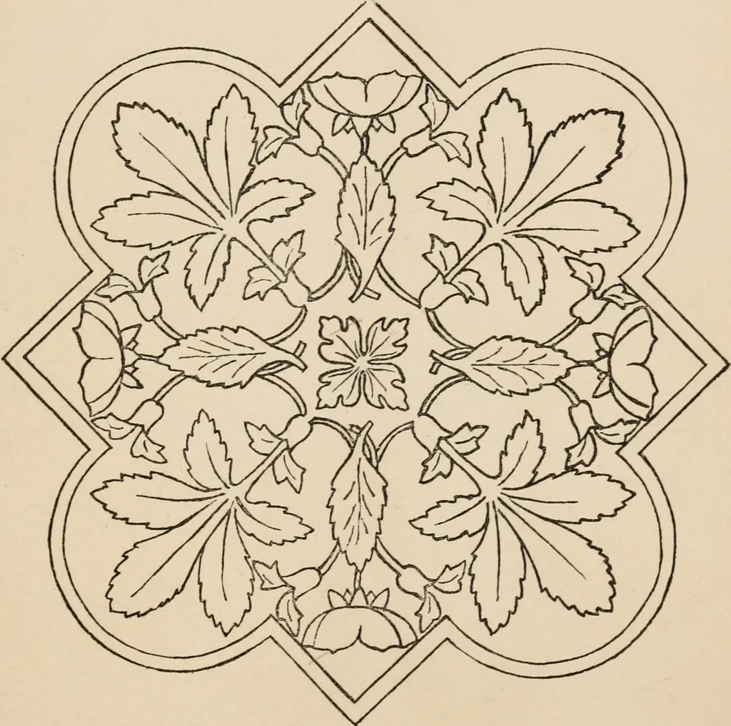 An illustration from Primer of design, 1878, leaf 114