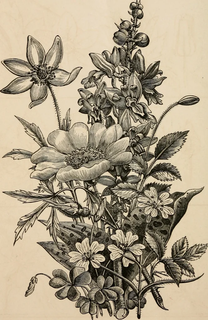 An illustration from Primer of design, 1878, leaf 63