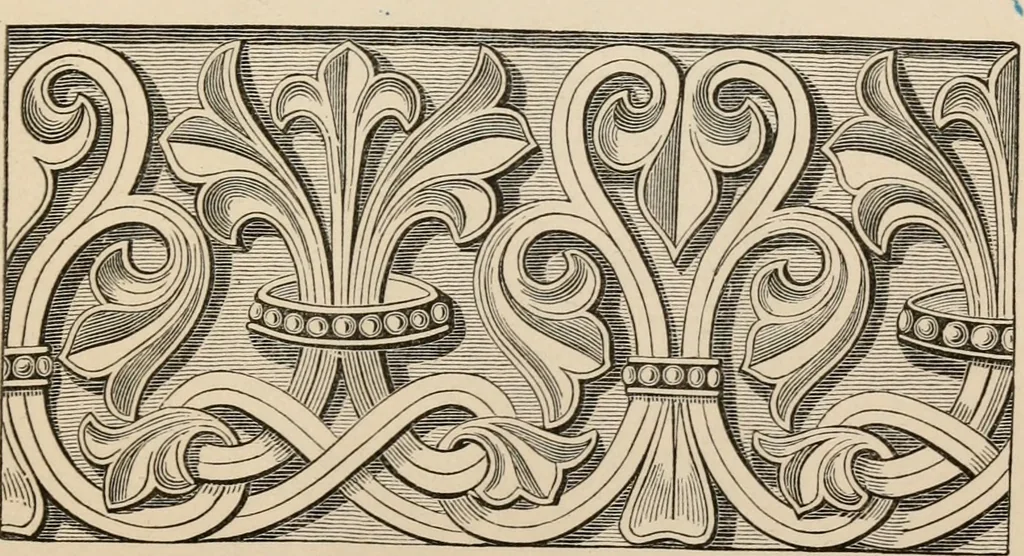 An illustration from Primer of design, 1878, leaf 80