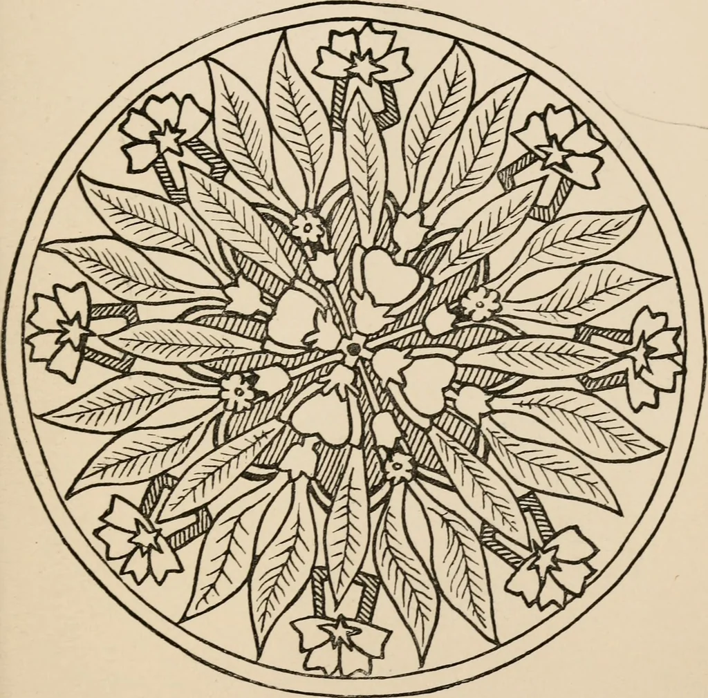 An illustration from Primer of design, 1878, leaf 96