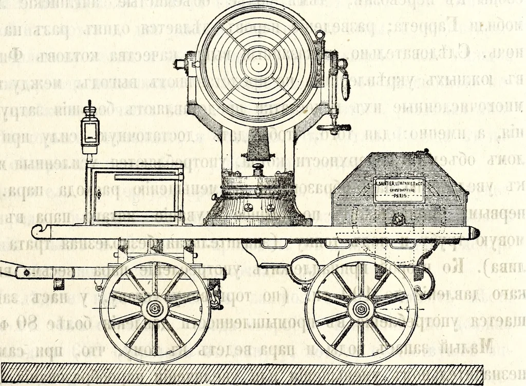 An illustration from Primienenie elektricheskago osvieshcheniia dlia voennykh tsielei : s chetyrmia listami chertezhei i politipazhami, 1879, leaf 98