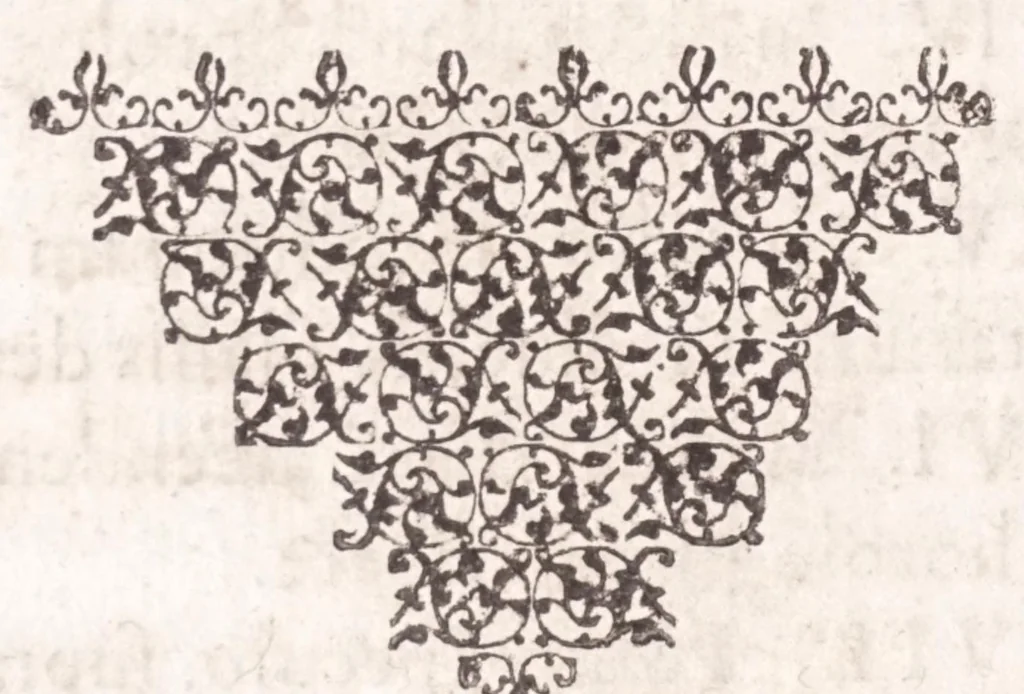 An illustration from Primitiae gnomonicae catoptricae, hoc est, Horologiographiae nauae specularis ..., 1635, leaf 252