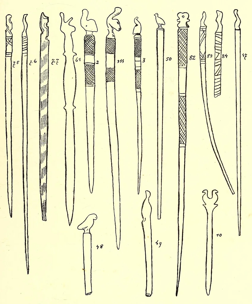 An illustration from Primitive art in Egypt, 1905, leaf 103