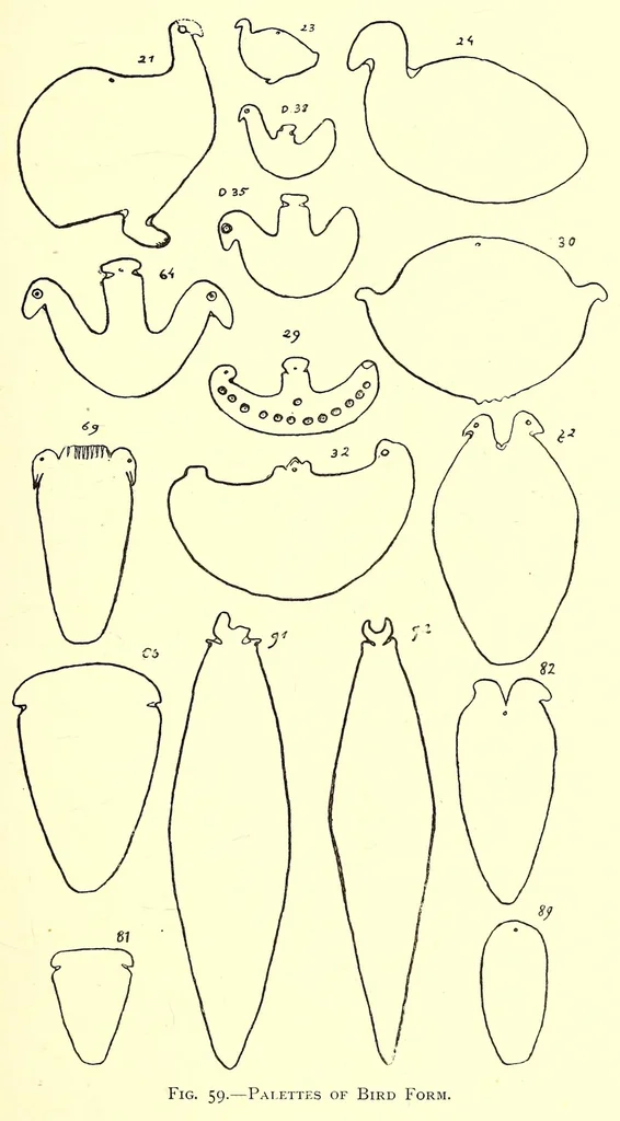 An illustration from Primitive art in Egypt, 1905, leaf 113