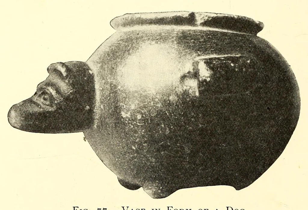 An illustration from Primitive art in Egypt, 1905, leaf 128