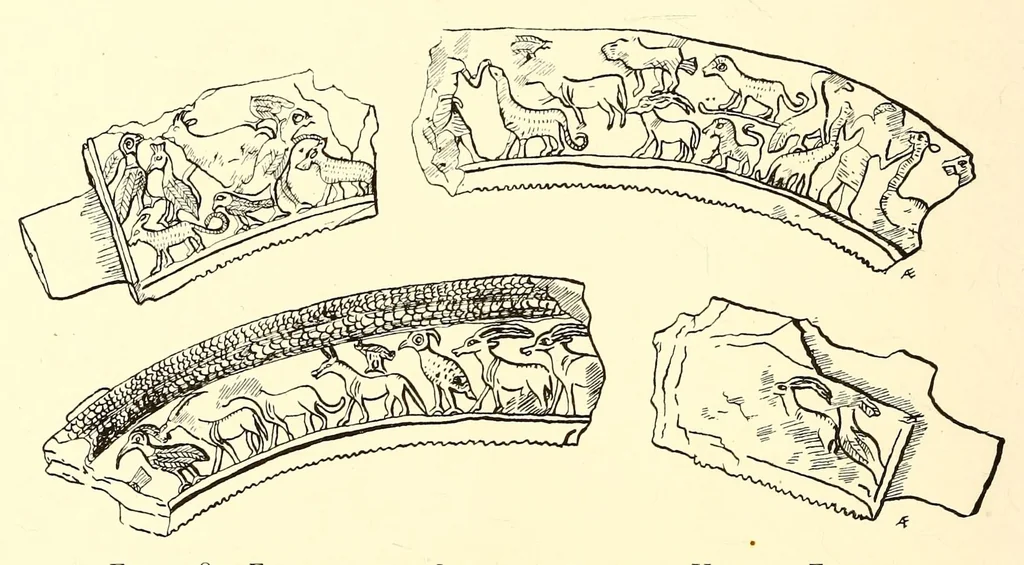 An illustration from Primitive art in Egypt, 1905, leaf 160
