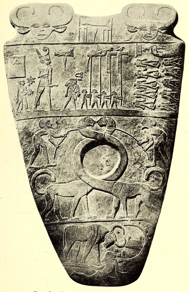 An illustration from Primitive art in Egypt, 1905, leaf 269